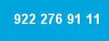 922 276 91 11